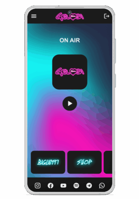 Scarica l'App di Radio Gelosa